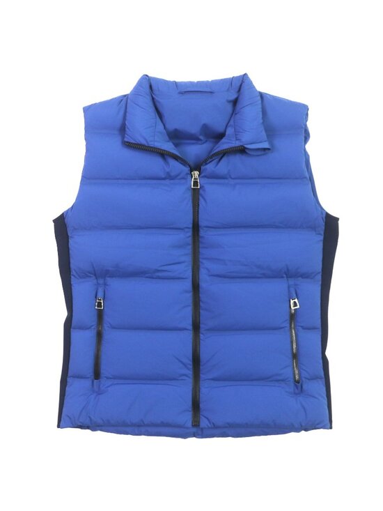 Hermes Other - Hermes Zip Up Down Vest Gilet Blue Navy
